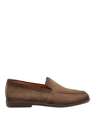 Santoni Brown Malibu Loafers