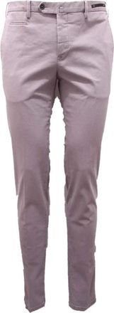 PT01 Super Slim Fit Stretch Broek - Heren - Chinos - Paars - M - Katoen - Broeken