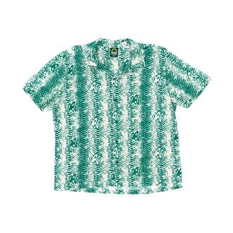 Deus Shirts - Heren - Korte mouwen Overhemden - Groen - 2XL - Overhemden