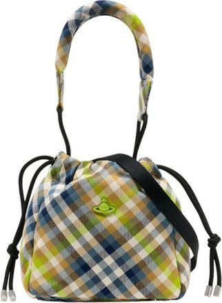 Vivienne Westwood Bucket Bags, female, Multicolor, Size: ONE SIZE Hilary Small Bucket Bag