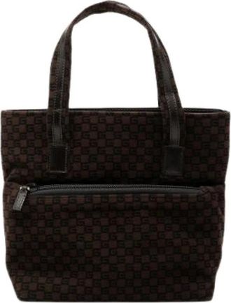 Gucci Pre-owned Tote Bag - Dames - Vintage Handtas - Bruin - ONE Size - Vintage