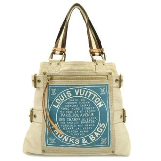 Louis Vuitton Borsa Tote Pre-owned - - Pre-owned - Donna - Blu - ONE SIZE