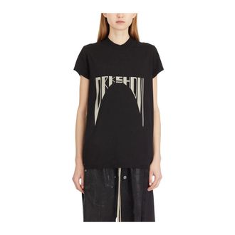 Rick Owens Dames, Tops, Zwart, Maat: XS Katoen
