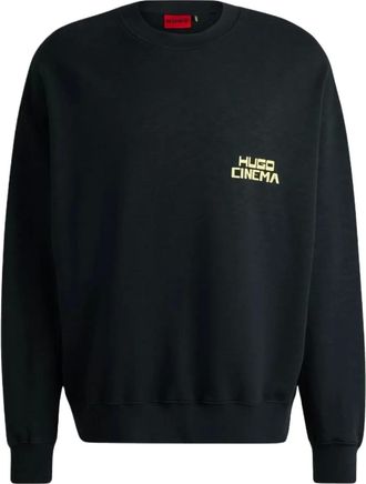 HUGO BOSS Felpa Dargentix - Nero