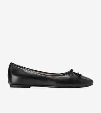 Cole Haan Womens Nicolette Ballet Flats - Black Size 10.5