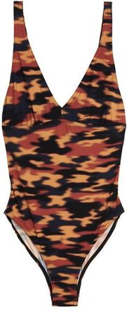 Dries Van Noten Multicolor Polyester One-Piece Womens Swimsuit