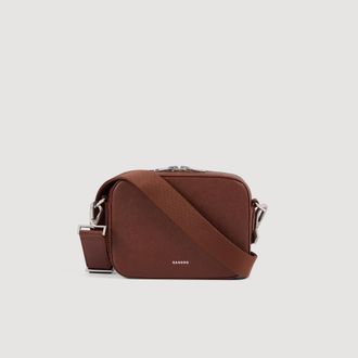 Sandro Small reconstituted leather bag