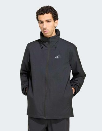 adidas Terrex multi essentials - Giacca impermeabile nera a 2 strati-Nero