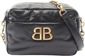 Balenciaga Pre-owned Cross Body Bags, female, Black, Size: ONE SIZE Pre-owned Vintage Handbag