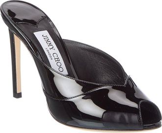Jimmy Choo London Brigitte 100 Patent Mule