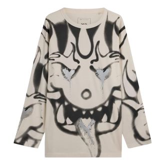 adidas x Y-3 Chito Graphic T-Shirt Asia Sizing Chalk White KX3815