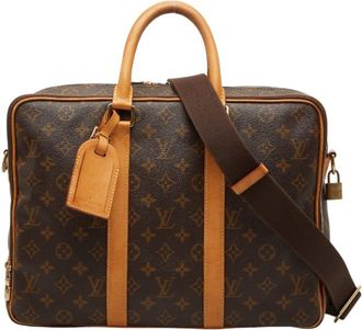 Louis Vuitton Monogram Brown Pvc Leather Shoulder Bag (Pre-Owned)