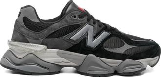 New Balance 9060 Casual Sneakers - Heren - Hardloopschoenen - Zwart - 38 1/2 EU - Leer - Fitness