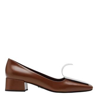 Prada Mujer, Zapatos, Marrón, Talla: 37 1/2 EU