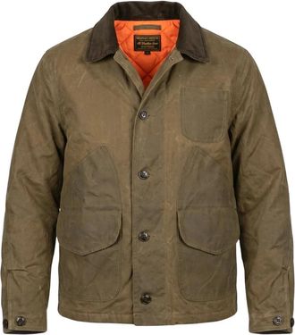 CHESAPEAKE'S Waxed Cotton Hunting Jkt Stowe HS Sand - Heren - Zomerjassen - Bruin - 2XL - Katoen - Jassen