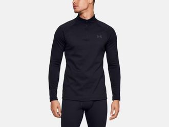 Under Armour Base 4.0 1/4 Zip Top In Black