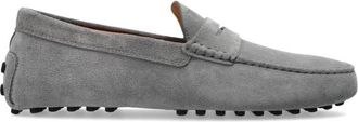 Tod's Gommino Leren Loafers - Heren - Loafers - Grijs - 42 EU - Leer - Schoenen