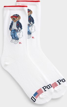 Polo Ralph Lauren Womens Signature bear socks