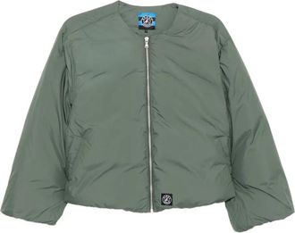 Sport b. logo puffer jacket - Brown