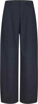 Sams&oslash;e & Sams&oslash;e Sabianca Trousers - Trousers - Mujer - Azul - XS
