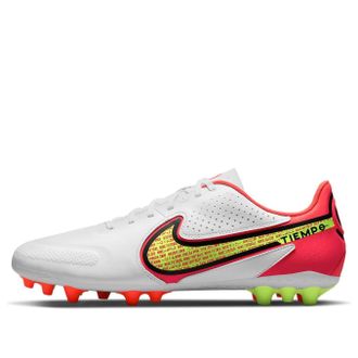 Nike Legend 9 Academy AG Artificial Grass White Dark Red Yellow DB0627-176