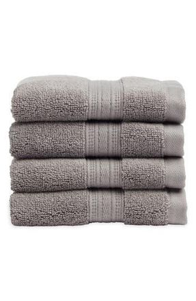 Nordstrom Rack 4-Pack Cotton Wash Towels in Grey Pearl at Nordstrom Rack, Size 4 Piece Set (Washcloths)