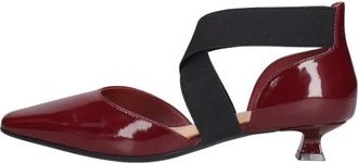 Marc Ellis Kitten Heel Pomp - Dames - Pumps - Rood - 37 EU - Leer - Schoenen