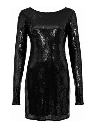 Patrizia Pepe Short Tulle Dress with Sequins