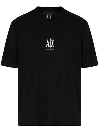 A|X Armani Exchange T-shirt con logo - Nero