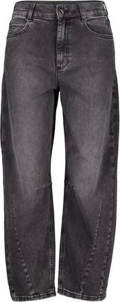 Angels Jeans, Dames, Grijs, L, Elly Loose-fit Jeans