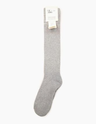 Emporio Armani Mens Emporio Armani Eagle Logo Long Socks Grey - Size: 9.5/13/12.5/12/11.5/11/9/16/15.5/15/14.5/14/13.5/10.5/10