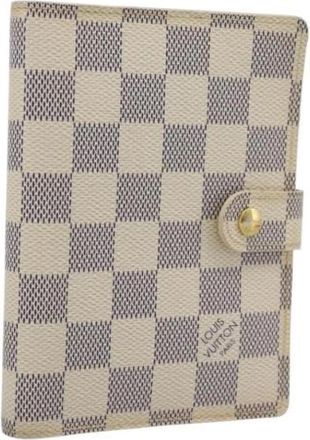 Louis Vuitton Pre-owned Day Planner Cover - Dames - Vintage Accessoires - Wit - ONE Size - Vintage