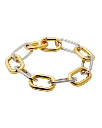 Machete Jewelry Collage Chain Bracelet - Mixed Metals