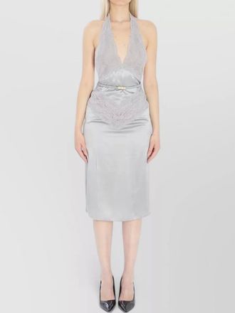 Gucci silk midi dress