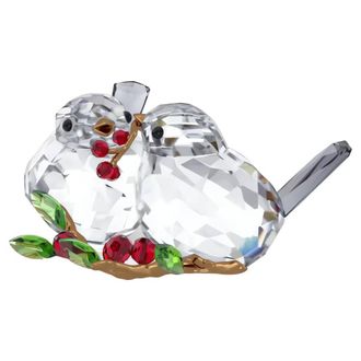Swarovski Idyllia Bird Couple and Berries