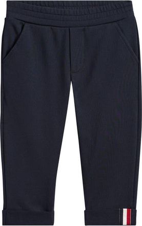 Moncler Kids Cotton Stretch Fleece Sweatpants in Navy at Nordstrom, Size 18-24M