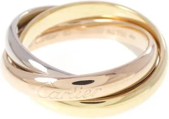 Cartier Pink Gold White Gold Yellow Gold Yellow Gold (18K) Pink Gold (18K) White Gold (18K) Band Ring (Pre-Owned)