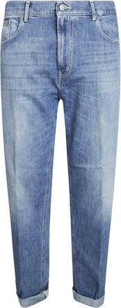 Dondup Slim-fit Jeans - Heren - Slim Fit Jeans - Blauw - W31 - Jeans
