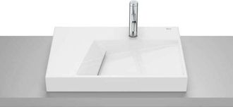 Roca Lavabo Sobre Encimera Horizon View 600x420 Con Orificio Para Grifer&iacute;a Blanco.-roca: Dise&ntilde;o, Innovaci&oacute;n Y Calidad