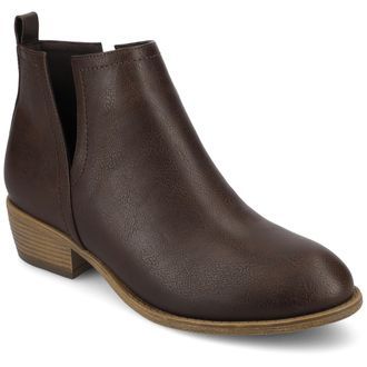 Journee Collection Women & apos;s Rimi Medium and Wide Width Booties