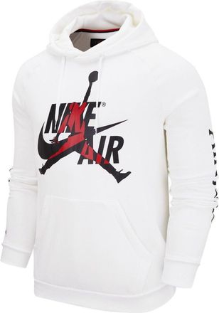 Nike Jordan Air Jordan Alphabet Logo Pullover Hooded Fleece White DH9505-101