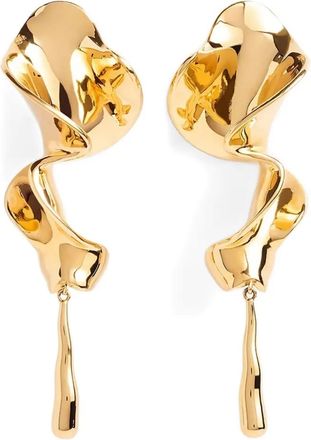 Khaite Tidal drop earrings - Gold