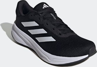 adidas Laufschuh ADIDAS PERFORMANCE RESPONSE, Herren, Gr. 42,5, schwarz-weiss (core schwarz, cloud wei&szlig;, core schwarz), Synthetik, Textil, Schuhe Laufschuh