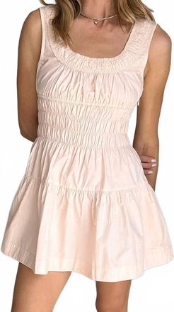 Ciao Lucia Kala Mini Dress In Powder
