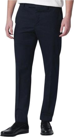 PT01 Geklede Broek met Getailleerde Pasvorm - Heren - Chinos - Blauw - 2XL - Leer - Broeken