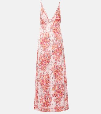 Poupette St Barth Cassandra floral maxi dress