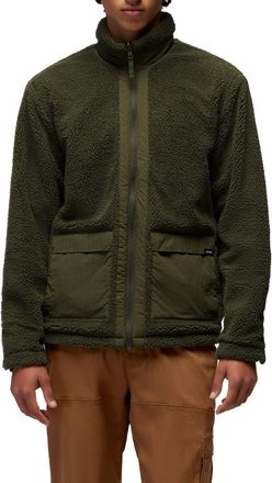 Prana Encinitas Reversible Jacket in Cargo Green at Nordstrom, Size Xx-Large