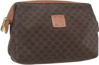 Celine Pre-owned Clutches, female, Brown, Size: ONE SIZE Pre-owned Plastic Clutch