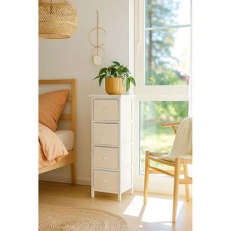 Regalos Miguel Muebles Auxiliares - Cajonera Estrecha Clypto 4 Cajones