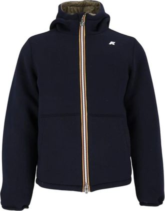 K-Way Hoodies - Heren - Hoodies - Blauw - M - Hoodies & sweatvesten